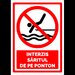 indicator de securitate interzis saritul de pe ponton